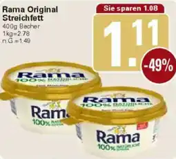 WEZ Rama Original Streichfett Angebot