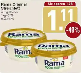 WEZ Rama Original Streichfett Angebot