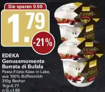 WEZ EDEKA Genussmomente Burrata di Bufala Angebot