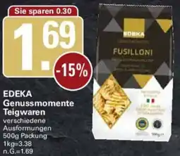 WEZ EDEKA Genussmomente Teigwaren Angebot