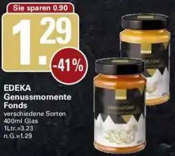 WEZ EDEKA Genussmomente Fonds Angebot