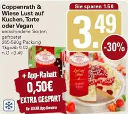 WEZ Coppenrath & Wiese Lust auf Kuchen, Torte oder Vegan Angebot