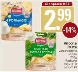 WEZ Hilcona Pasta Angebot
