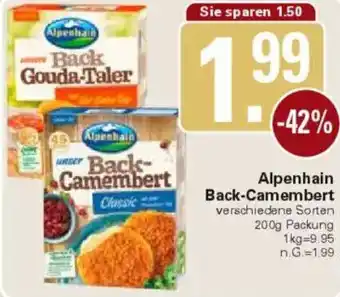 WEZ Alpenhain Back-Camembert Angebot