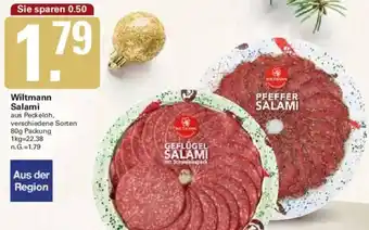 WEZ Wiltmann Salami Angebot