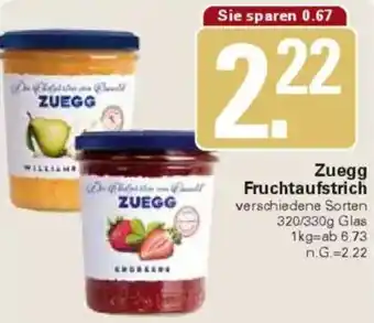 WEZ Zuegg Fruchtaufstrich Angebot