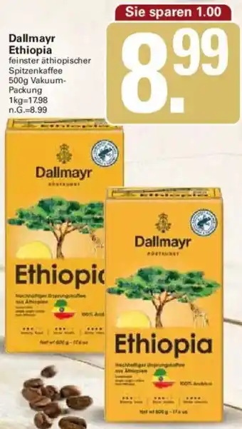 WEZ Dallmayr Ethiopia Angebot