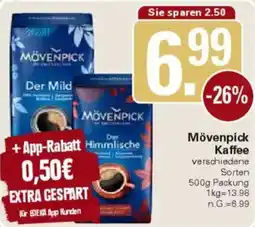 WEZ Mövenpick Kaffee Angebot
