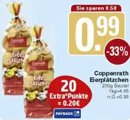 WEZ Coppenrath Eierplätzchen Angebot