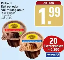 WEZ Pickerd Kakao- oder Vollmilchglasur Angebot