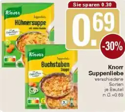 WEZ Knorr Suppenliebe Angebot