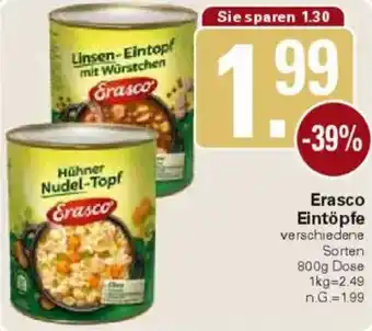 WEZ Erasco Eintöpfe Angebot