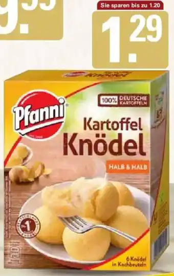 WEZ Pfanni Knödel oder Kartoffel Püree Angebot