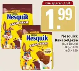 WEZ Nesquick Kakao-Kekse Angebot