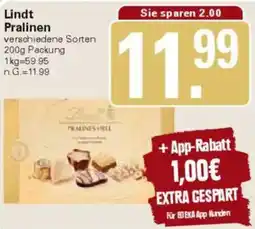 WEZ Lindt Pralinen Angebot