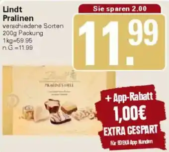 WEZ Lindt Pralinen Angebot