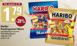 WEZ Haribo Fruchtgummi Minis Angebot