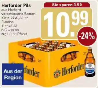WEZ Herforder Pils Angebot