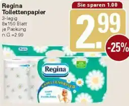 WEZ Regina Toilettenpapier Angebot