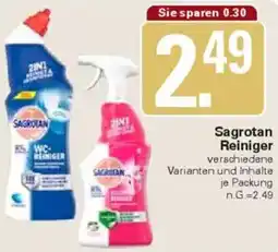 WEZ Sagrotan Reiniger Angebot
