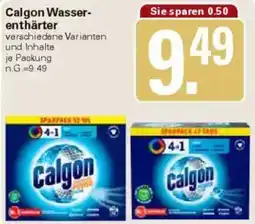 WEZ Calgon Wasserenthärter Angebot