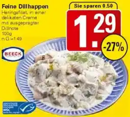 WEZ BEECK Feine Dillhappen Angebot