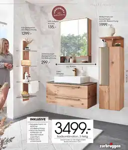 Zurbrüggen Badkombination, 3-teilig Angebot