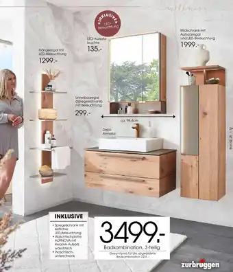 Zurbrüggen Badkombination, 3-teilig Angebot