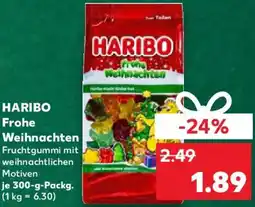 Kaufland HARIBO Frohe Weihnachten Angebot
