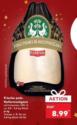Kaufland Frische poln. Hafermastgans Angebot