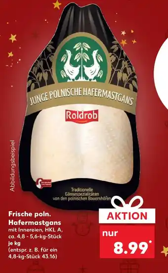 Kaufland Frische poln. Hafermastgans Angebot
