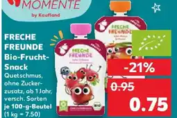 Kaufland FRECHE FREUNDE Bio-Frucht- Snack Angebot