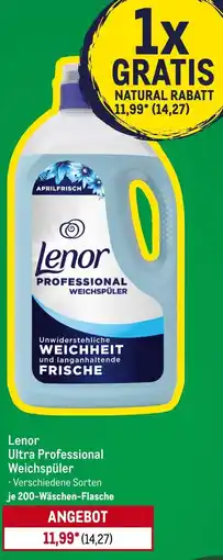 METRO Lenor Ultra Professional Weichspüler Angebot