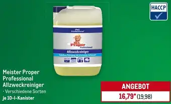 METRO Meister Proper Professional Allzweckreiniger Angebot