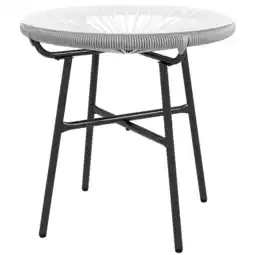 Netto Marken-Discount Outsunny Rattan Beistelltisch Metall, PE Rattan Angebot