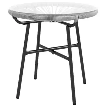 Netto Marken-Discount Outsunny Rattan Beistelltisch Metall, PE Rattan Angebot