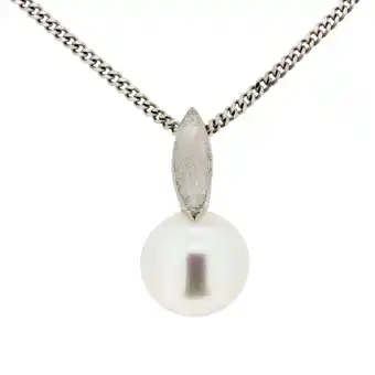 Netto Marken-Discount Orolino Halskette Gold 585 mit weißer Perle 8,5-9mm Angebot