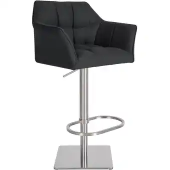 Netto Marken-Discount CLP Barhocker Damaso Filz-Bezug I Höhenverstellbarer Drehstuhl Angebot