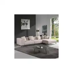 Netto Marken-Discount HOME DELUXE Ecksofa TORINO Beige Rechts Angebot