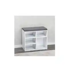 Netto Marken-Discount Kesper Schuhschrank mit Sitzkissen - versch. Ausführungen - weiß klein Angebot