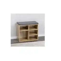 Netto Marken-Discount Kesper Schuhschrank mit Sitzkissen - versch. Ausführungen - Eiche, FSC Angebot