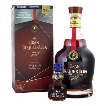 Netto Marken-Discount Gran Duque D`Alba Brandy 40,0 % vol 0,7 Liter + Mini Gran Duque D`Alba XO 40,0% vol 50 ml Angebot