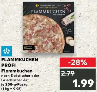 Kaufland FLAMMKUCHEN PROFI Flammkuchen Angebot