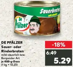 Kaufland DE PFÄLZER Sauer- oder Rinderbraten Angebot