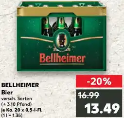 Kaufland BELLHEIMER Bier Angebot