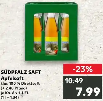 Kaufland SÜDPFALZ SAFT Apfelsaft Angebot