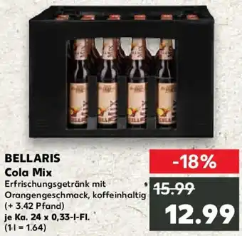 Kaufland BELLARIS Cola Mix Angebot