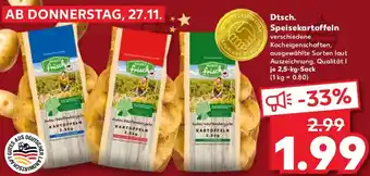 Kaufland Dtsch. Speisekartoffeln Angebot