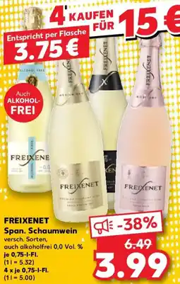 Kaufland FREIXENET Span. Schaumwein Angebot