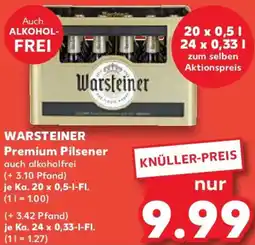 Kaufland WARSTEINER Premium Pilsener Angebot